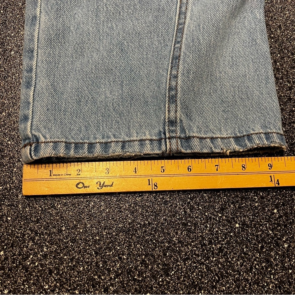 NWT Future Collective Women’s Mid Rise Wide Leg Jeans, Relaxed Jean Size 0 - Picture 9 of 14